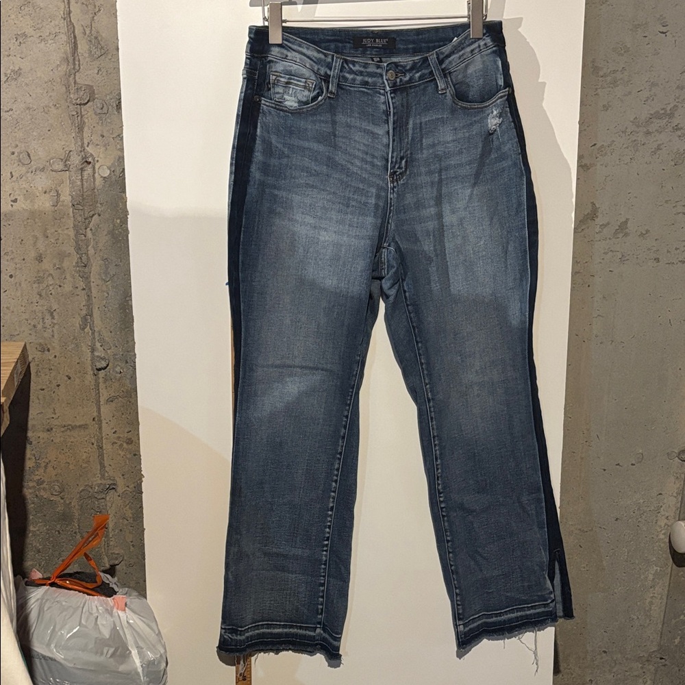 Judy Blue women's Dark Wash Straight Jeans